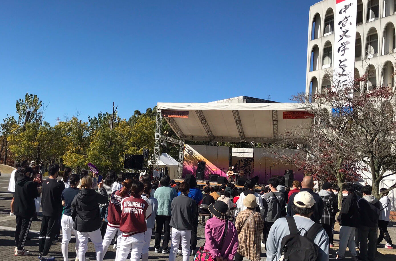 多くの人で賑わった中京大学とよた祭