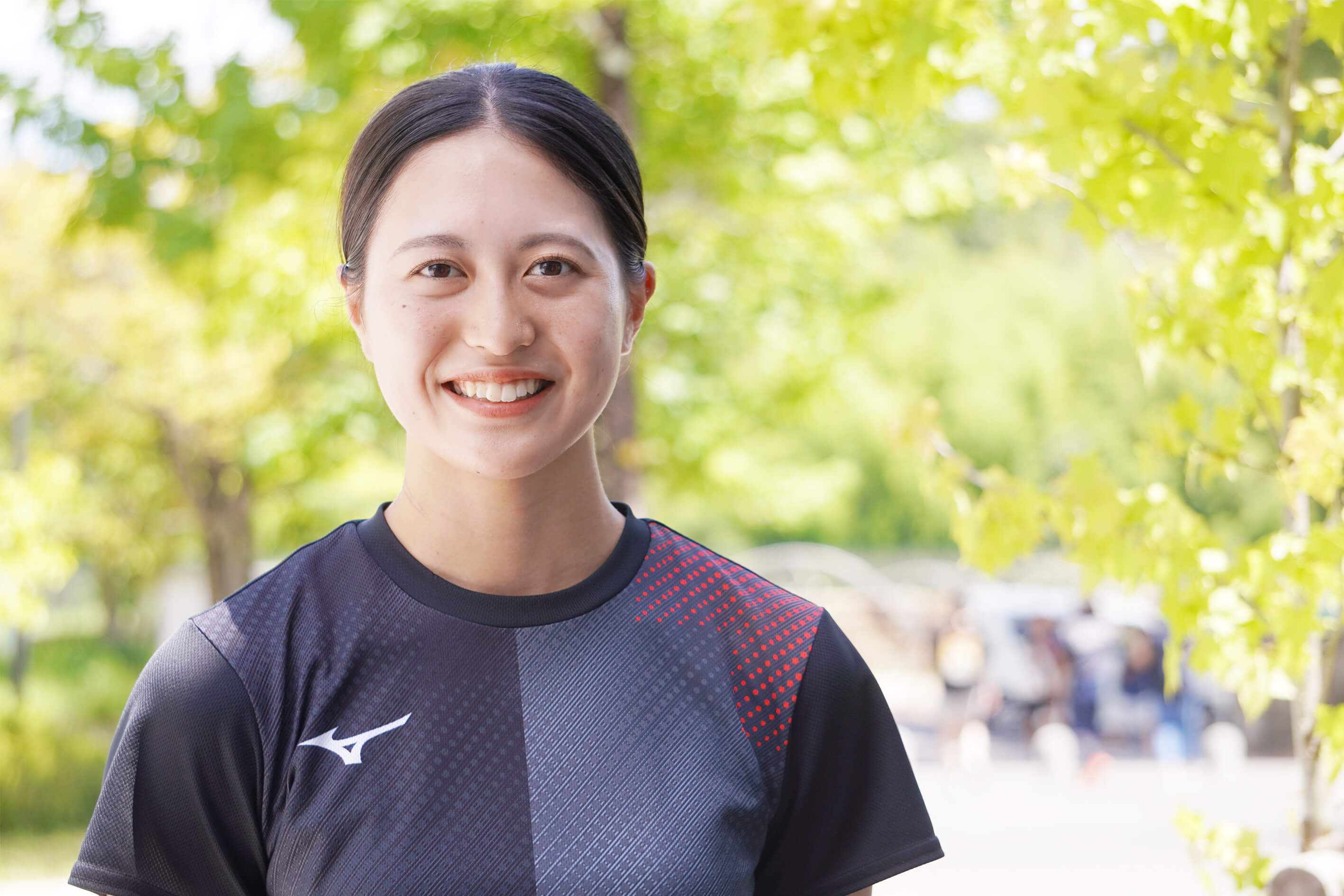 中京大学　スポーツ科学部　2年 蟹江璃彩子