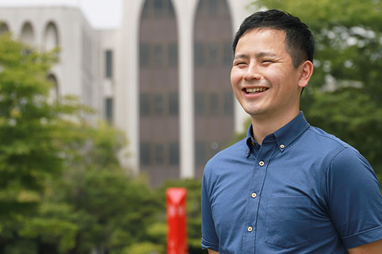 中京大学 スポーツ科学研究科 3年 彦坂幹斗さん