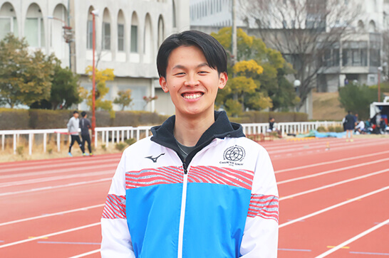 中京大学　スポーツ科学部　3年 井川 快斗さん