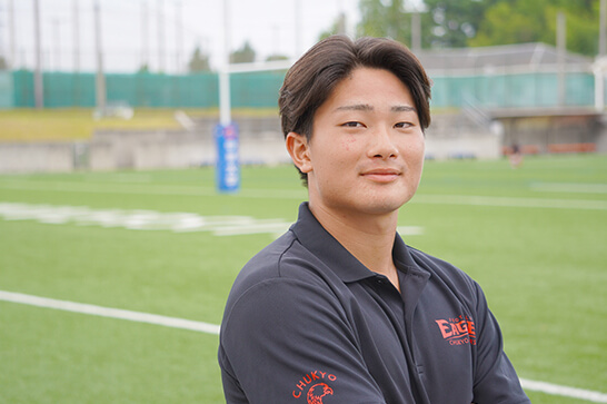 中京大学　スポーツ科学部 3年 松元　奏さん