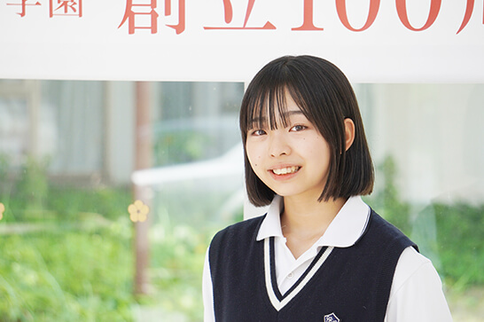 中京大学附属中京高等学校　2年 森井姫明麗さん