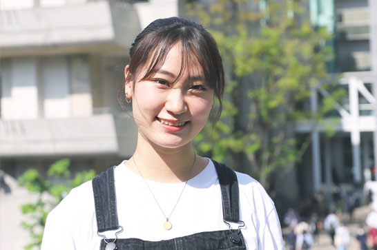 中京大学　国際英語学部　4年 山田瀬奈さん