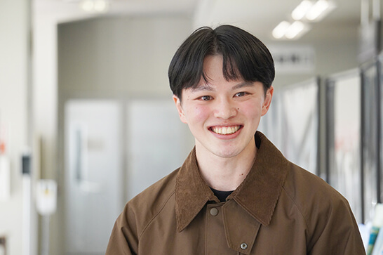 中京大学　スポーツ科学部　4年 横井 太一さん