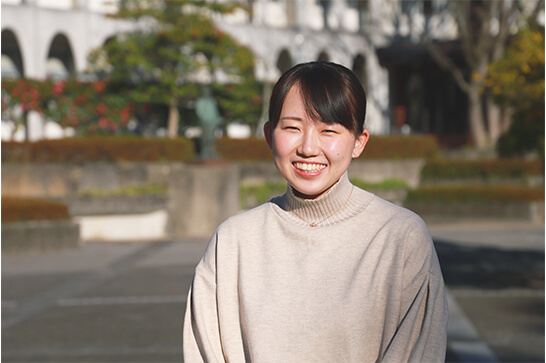 中京大学 現代社会学部　4年 吉田菜月さん